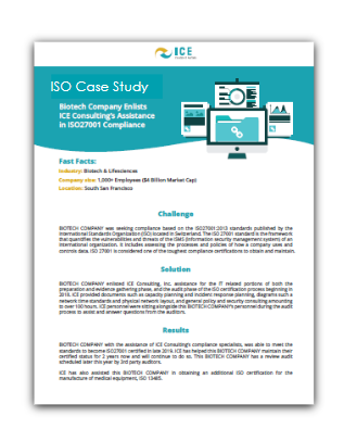 ISO Case Study
