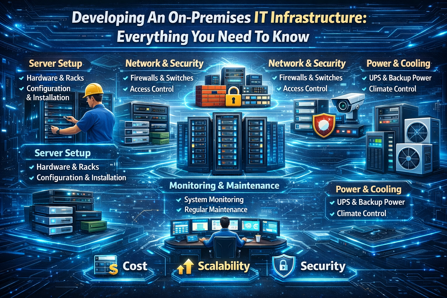 Developing An On-Premises IT Infrastructure: Everything You Need To Know